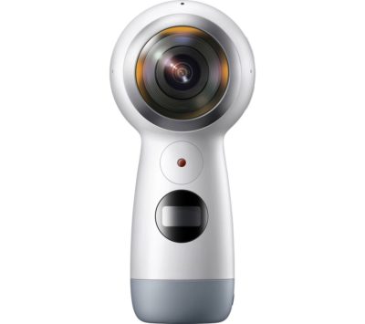 SAMSUNG Gear 360 (2017) 4K Ultra HD Action Camcorder - White